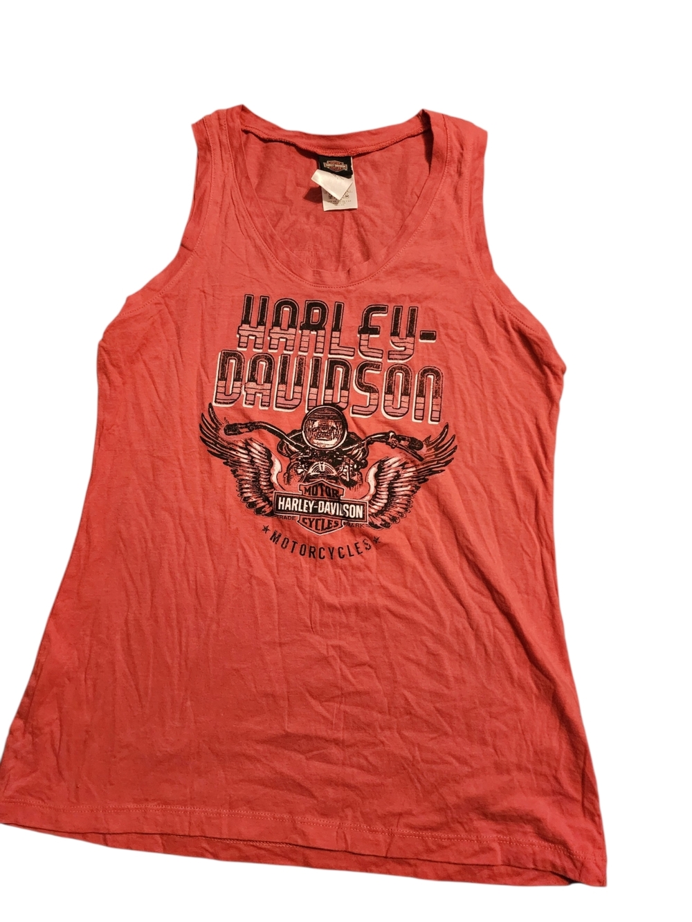 Harley-Davidson Women's Coral Graphic Tank Top